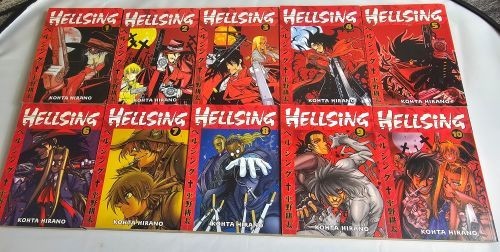 Hellsing manga vols - manga, 1-10