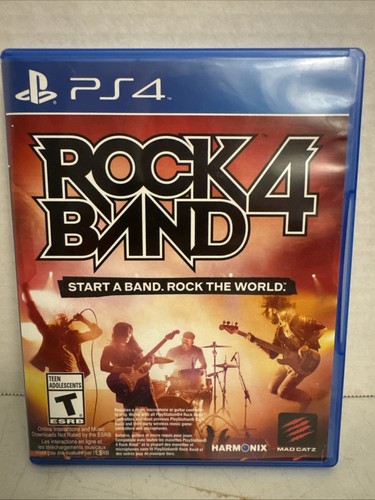 Rock band ps4 - 4, non