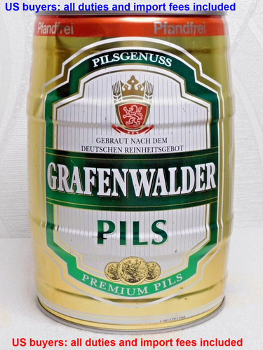 Botte vuota birra grafenwalder - birra,