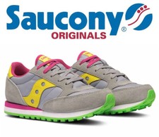 SAUCONY - JAZZ ORIGINAL - SCARPE RAGAZZO - GIALLO/GRIGIO