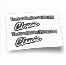 Adesivi originali IVECO turbo daily 35-10 classic