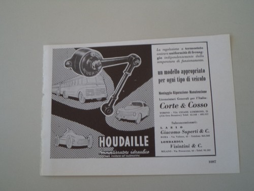 Advertising pubblicità 1960 - advertising,