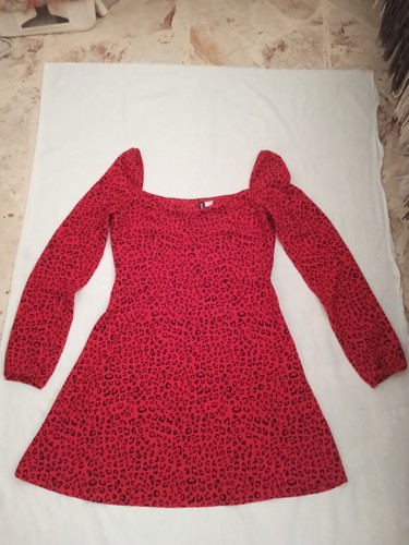 Vestito estivo rosso con