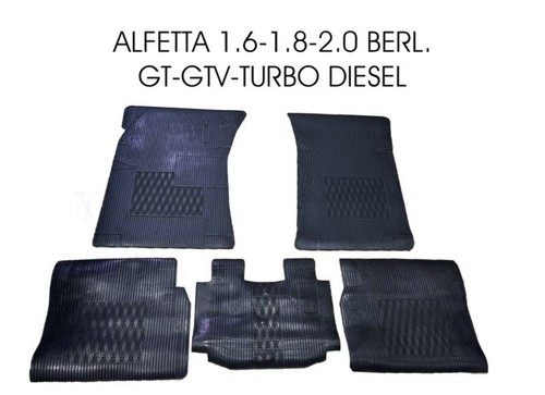 Tappeti gomma alfa romeo - tappeti, in