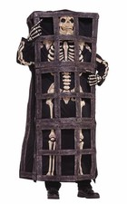 Costume da carcere scheletro