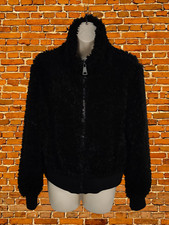 ZARA GIACCA TEDDY NERO