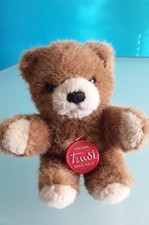 "TRUDI" peluche Orso, colore marrone e beige, altezza 17 cm.