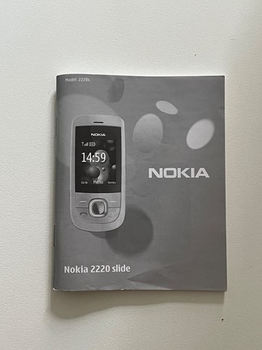 Nokia 2220 slide manual - 2220,