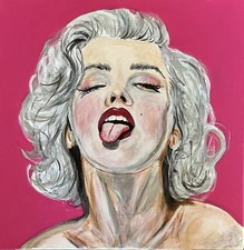 Stampa pop art Marilyn Monroe.
