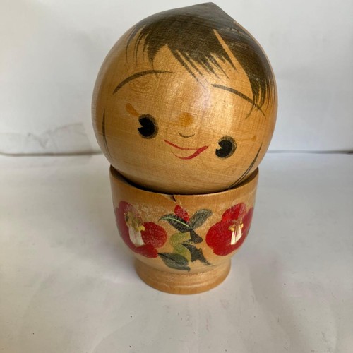 Togatta retro kokeshi cm - kokeshi,