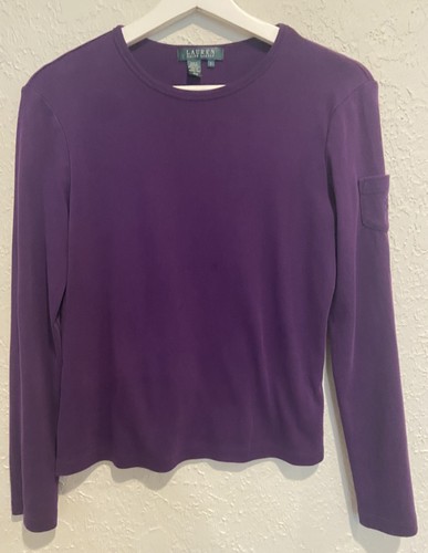 Top ralph lauren viola - ralph, manica