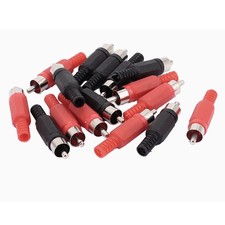 Male RCA Audio Jack Coupler