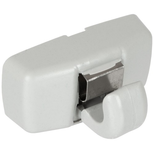Gancio visiera parasole grigio - gancio,