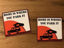 2 adesivi spedizione Landrover