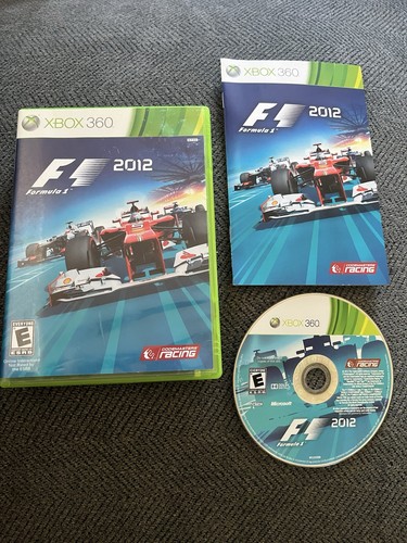 2012 microsoft xbox 360 - f1,