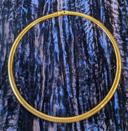 Collana girocollo catena omega - collana,