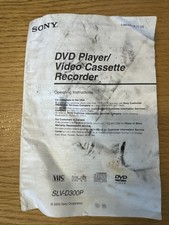 Sony dvd vcr lettore - dvd,