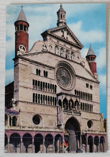 Cremona cattedrale postcard - cremona,