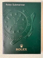Booklet Rolex originale – Submariner (con data nel disegno) - 2008