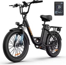 BICI ELETTRICA E-Bike 1000W 20” Fat Tire 48V 13Ah Adulto Shimano 7V freni disco