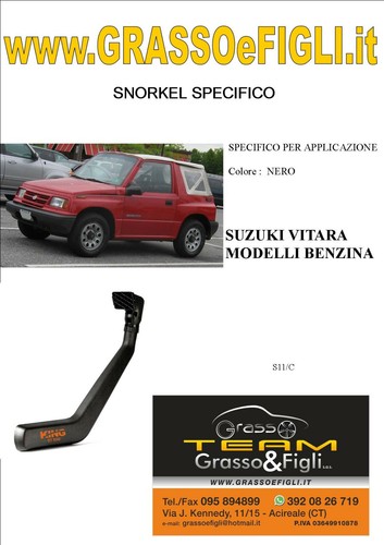 Kit snorkel aspirazione - snorkel,