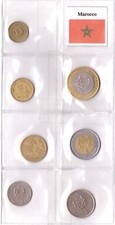 Marocco Serietta 7 Monete