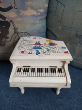 Vintage Raro Portagioie Pianoforte Legno Carillon JAPAN