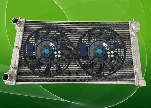 Aluminum radiator fan for - aluminum, vw