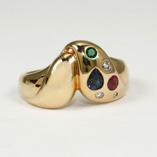 Anello IN 585 Oro 14 Carati
