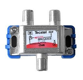 Derivador salida conector f - derivador,