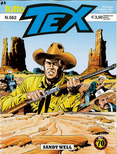 Tex sandy well fumetto mitico - well,