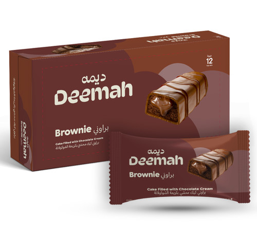 Pezzi deemah brownie cake - pezzi,
