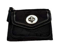 Coach Turnlock Portamonete Zip