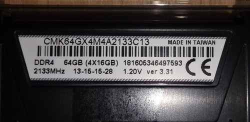 Banco ram ddr4 - banco,