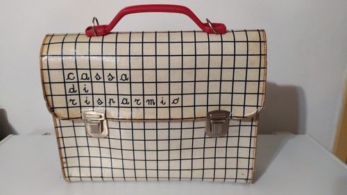 Cartella scuola vintage cassa - cartella,