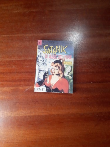 Fumetto satanik anastatica - satanik,