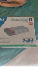 D-Link Switch  DES-1008D 10/100 8-Port Fast Ethernet Network LAN Switch RJ-45