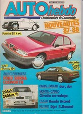 AUTO HEBDO N° 505.1986