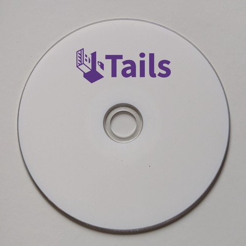 Dvd tails linux os per - dvd,