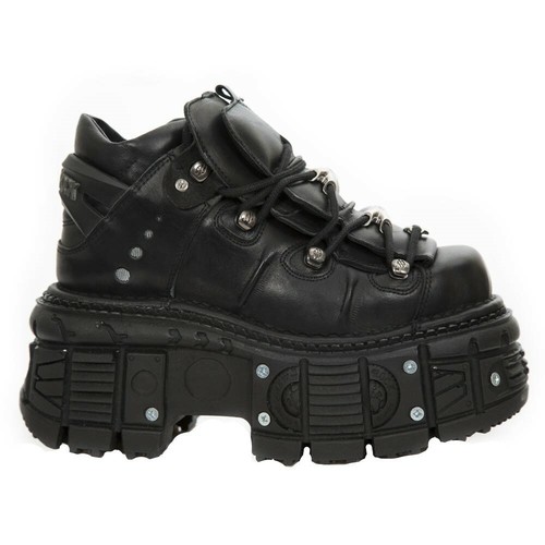 New rock boots unisex metallic - boots,