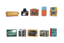 Série complète de 10 fèves Jadis à l'école 2023