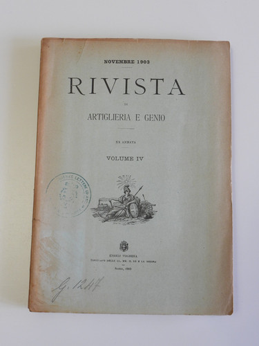 Rivista artiglieria genio - rivista,
