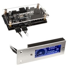 Lamptron TC20 PCI RGB-Luefter und LED-Controller silber LAMP-TC20S