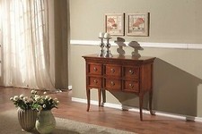 MOBILE CREDENZA COMO' 6 CASSETTI MASSELLO FINITURA BASSANO