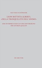 Schndube - Leon Battista Alberti Della tranquillit dell'animo - N - X555z