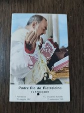 San Pio da Pietrelcina, Santa Messa, Holy Card, Reliquia, Foto Mastrorilli