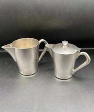 SILVER METAL COFFEE SET BY GIO