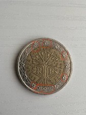 moneda 2 euros francia 2002