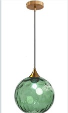 Lampada a sospensione in vetro