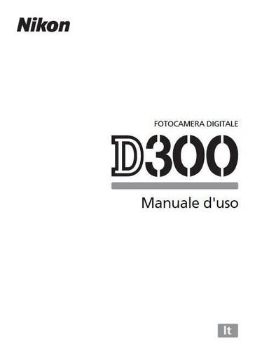 Per nikon d300 - per, manuale